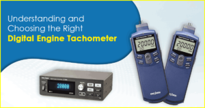 Digital engine tachometer